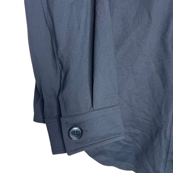 NEW Susana Monaco Onyx Knit Shirt Pocket Jack Shacket Small - Picture 8 of 12